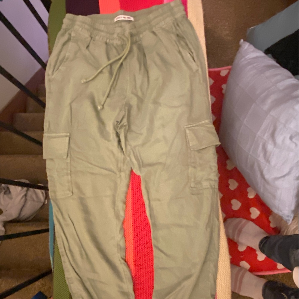 Drawstring Cargo Pants - image 1